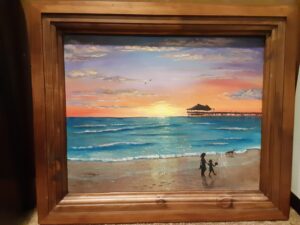 Sunset at the Beach Memorial